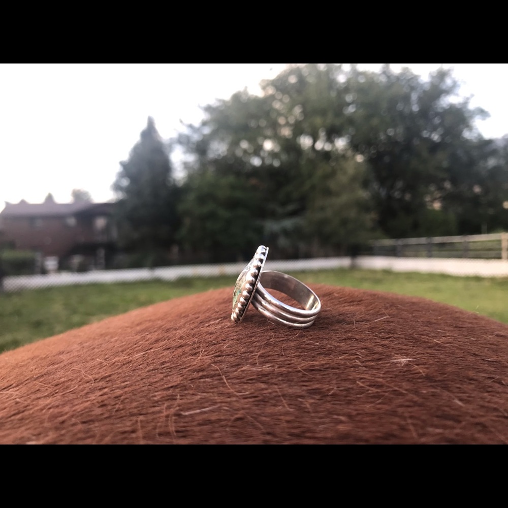 Turquoise Statement Ring - image 2